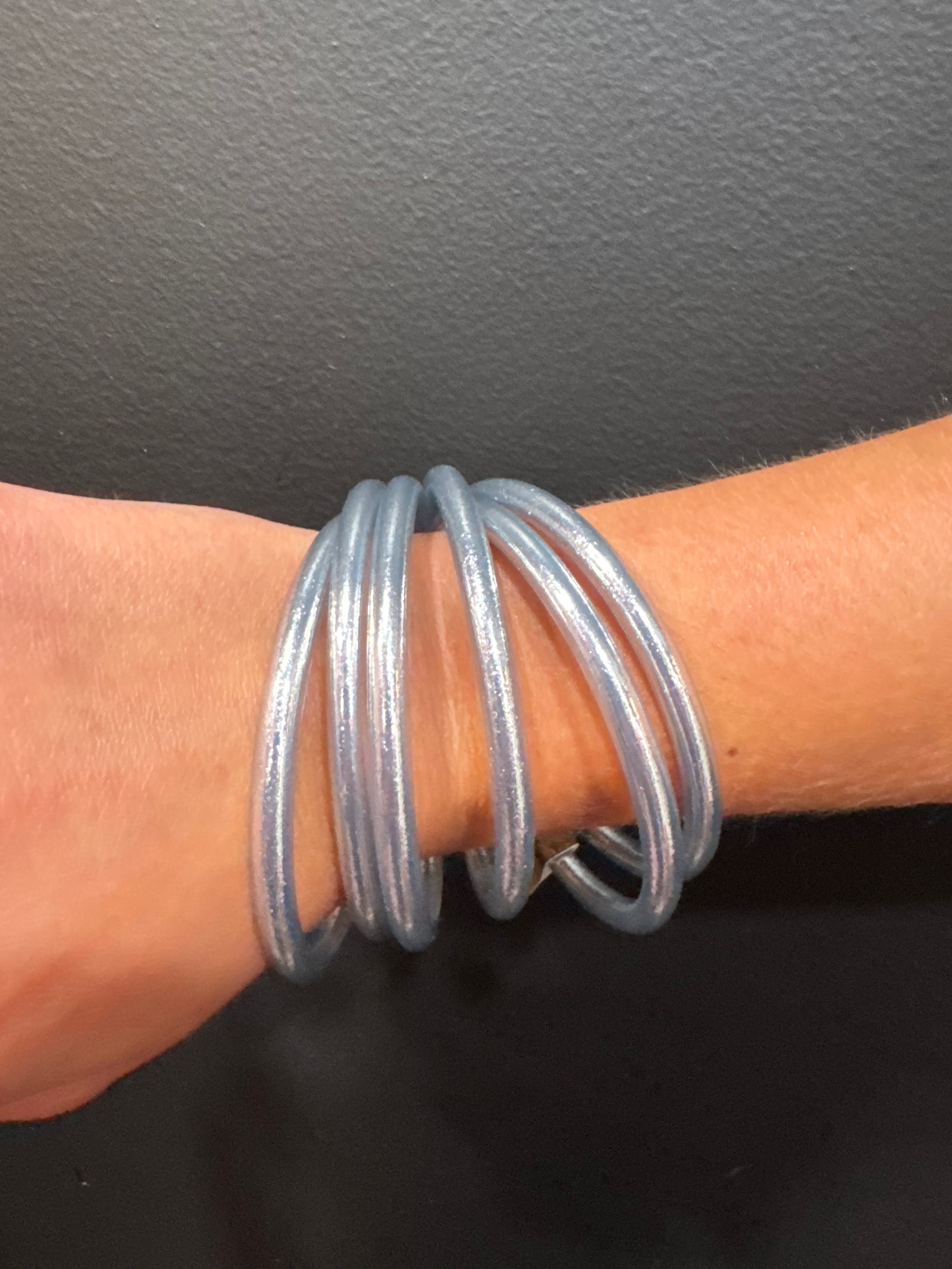 Silver Buddha Bracelet LARGE