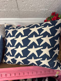Blue Star Pillow