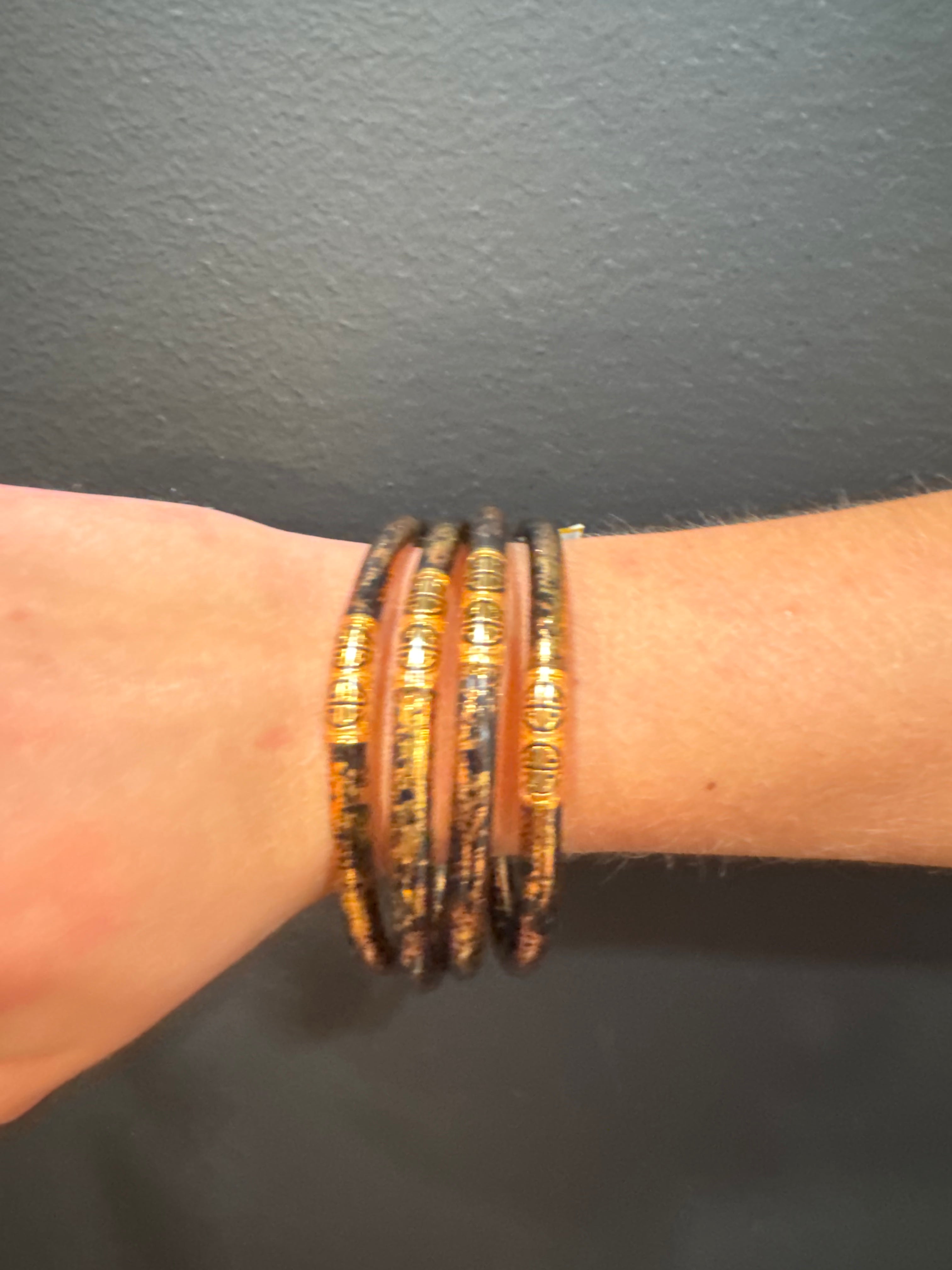 Leopard Budha Bracelet