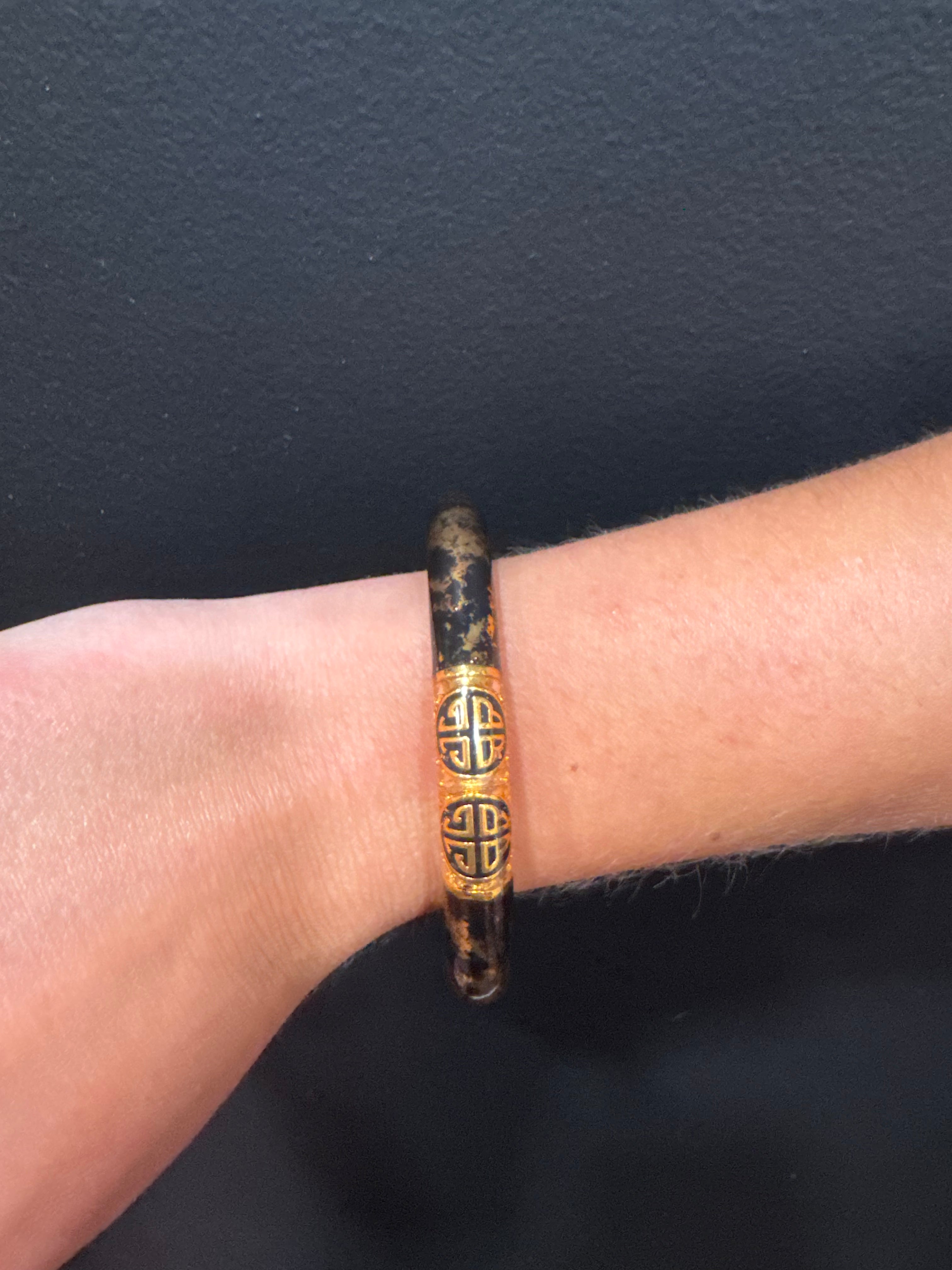 Jumbo Leopord Budha Bracelet