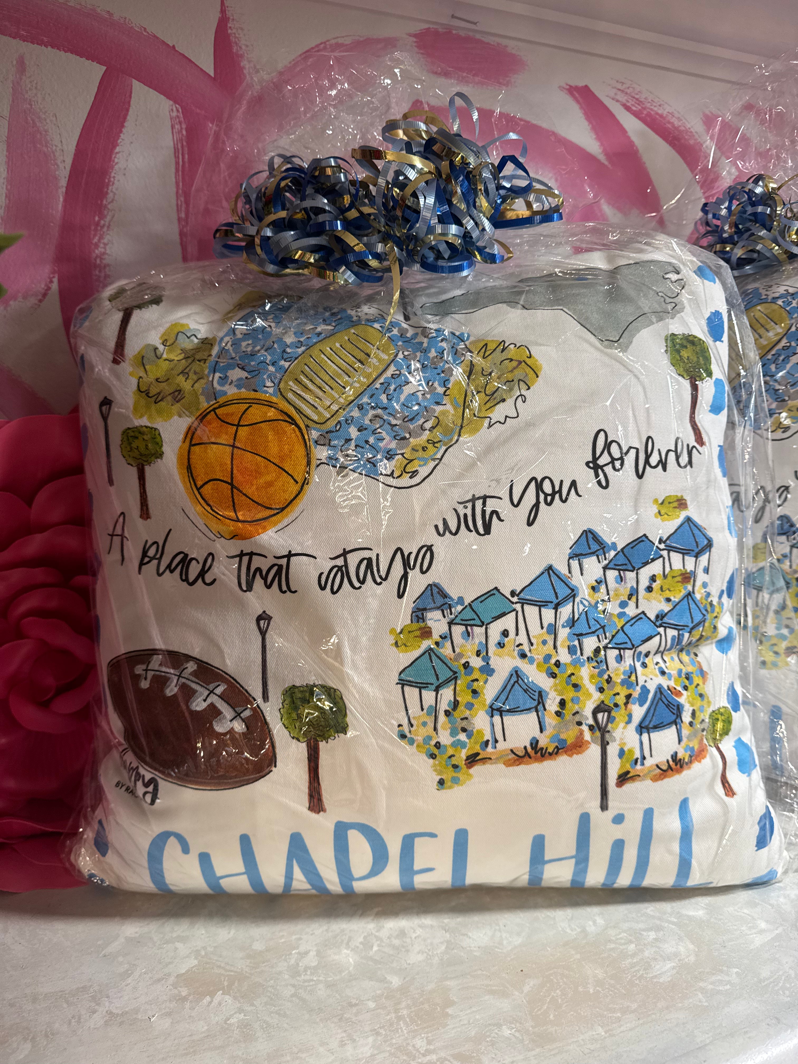 Chapel Hill NC Pillow