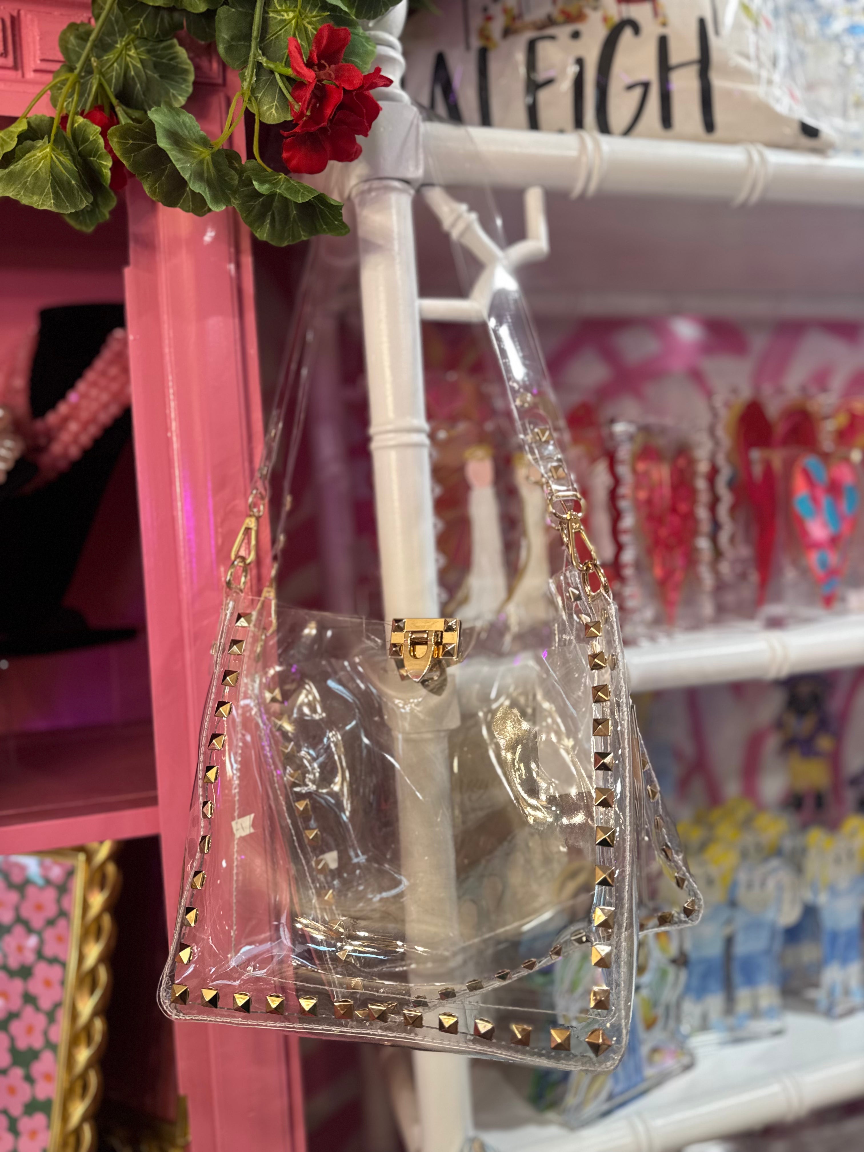 Clear Game Day Purse