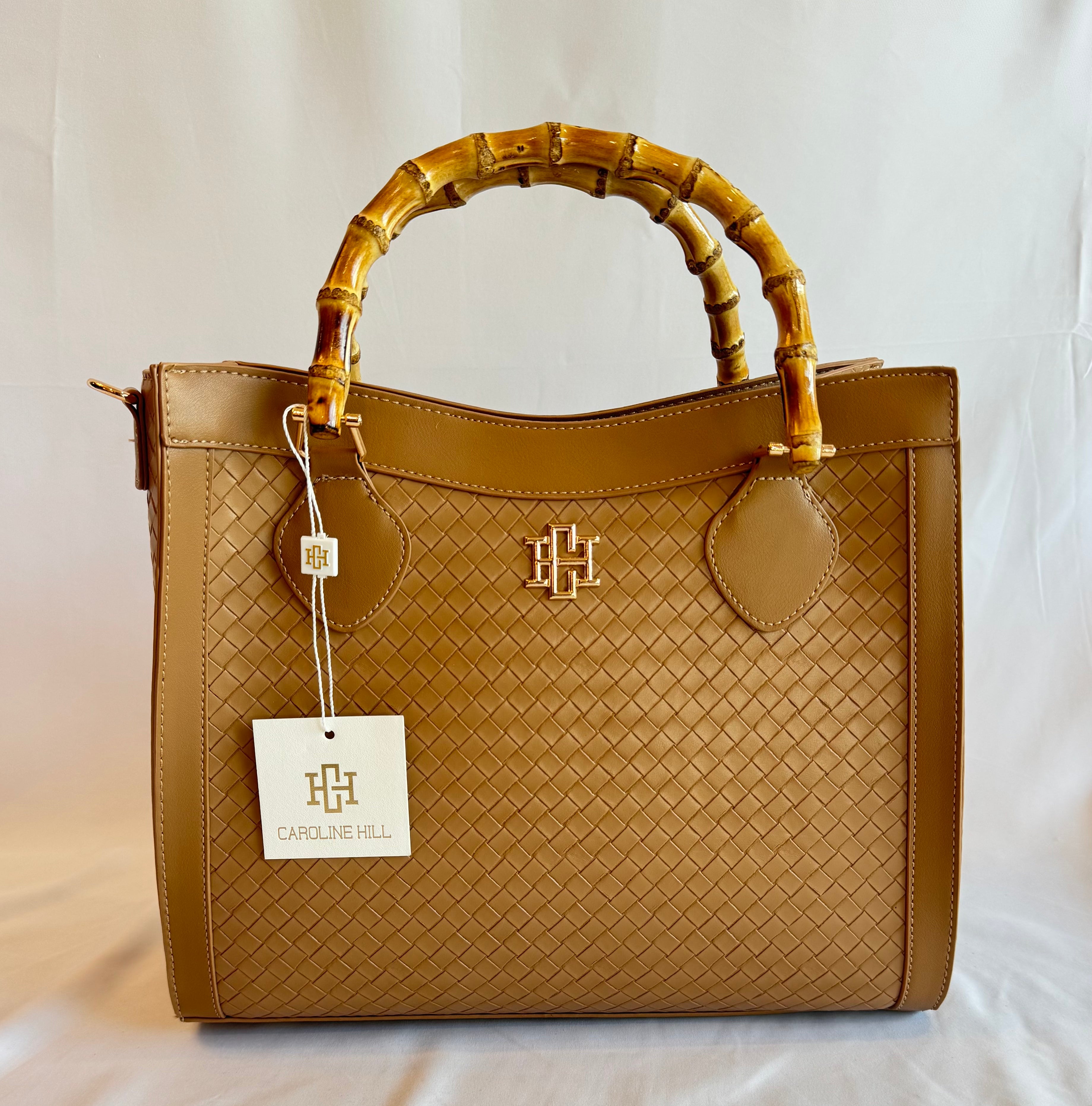 Caroline Hill palmer Woven Tote