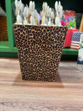 Cheetah Print Laura Park Pot