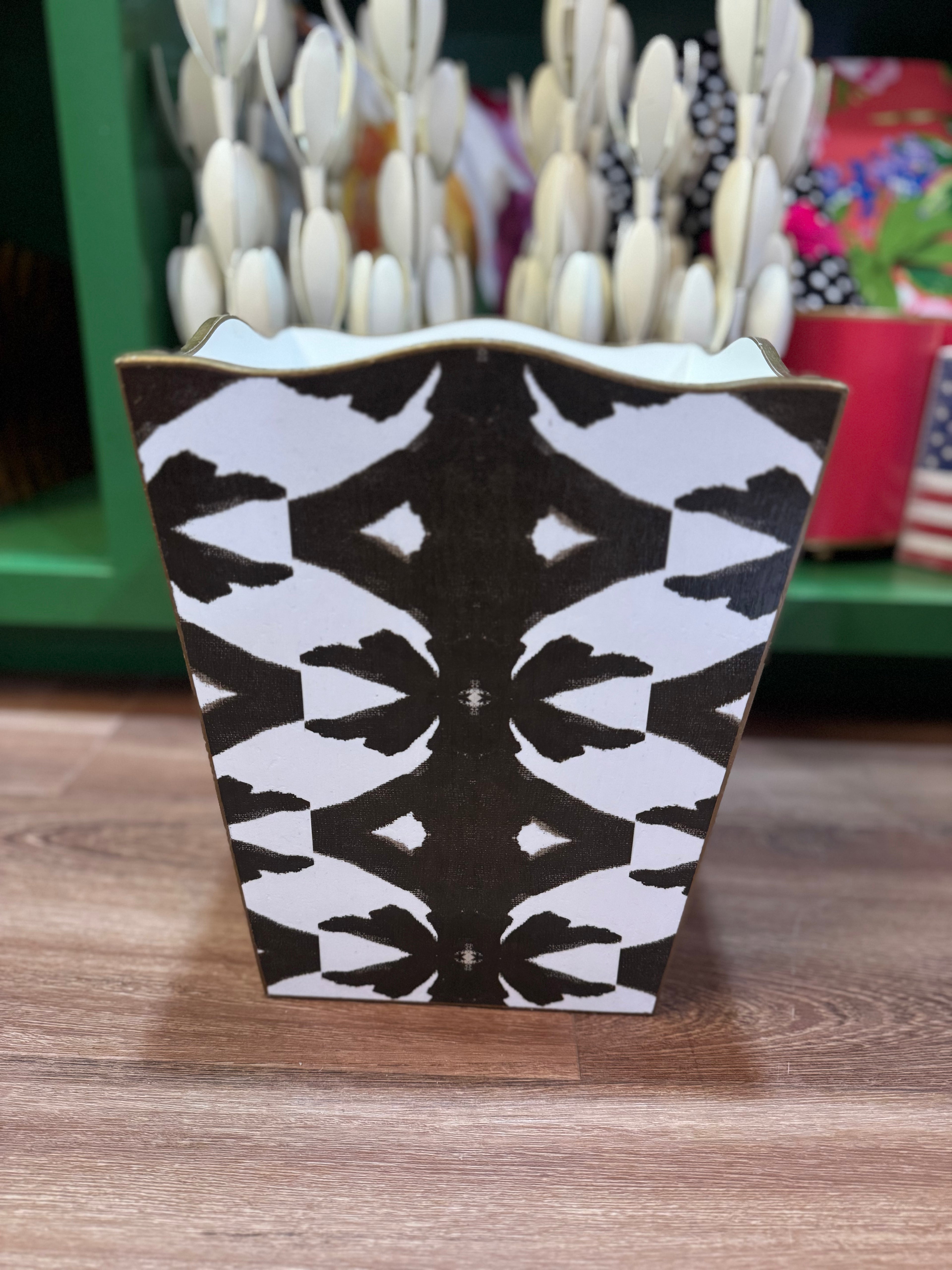 Zebra Print Laura Park Pot