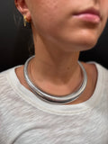 Silver Snake Necklace