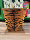 Tiger Print Laura Park Pot
