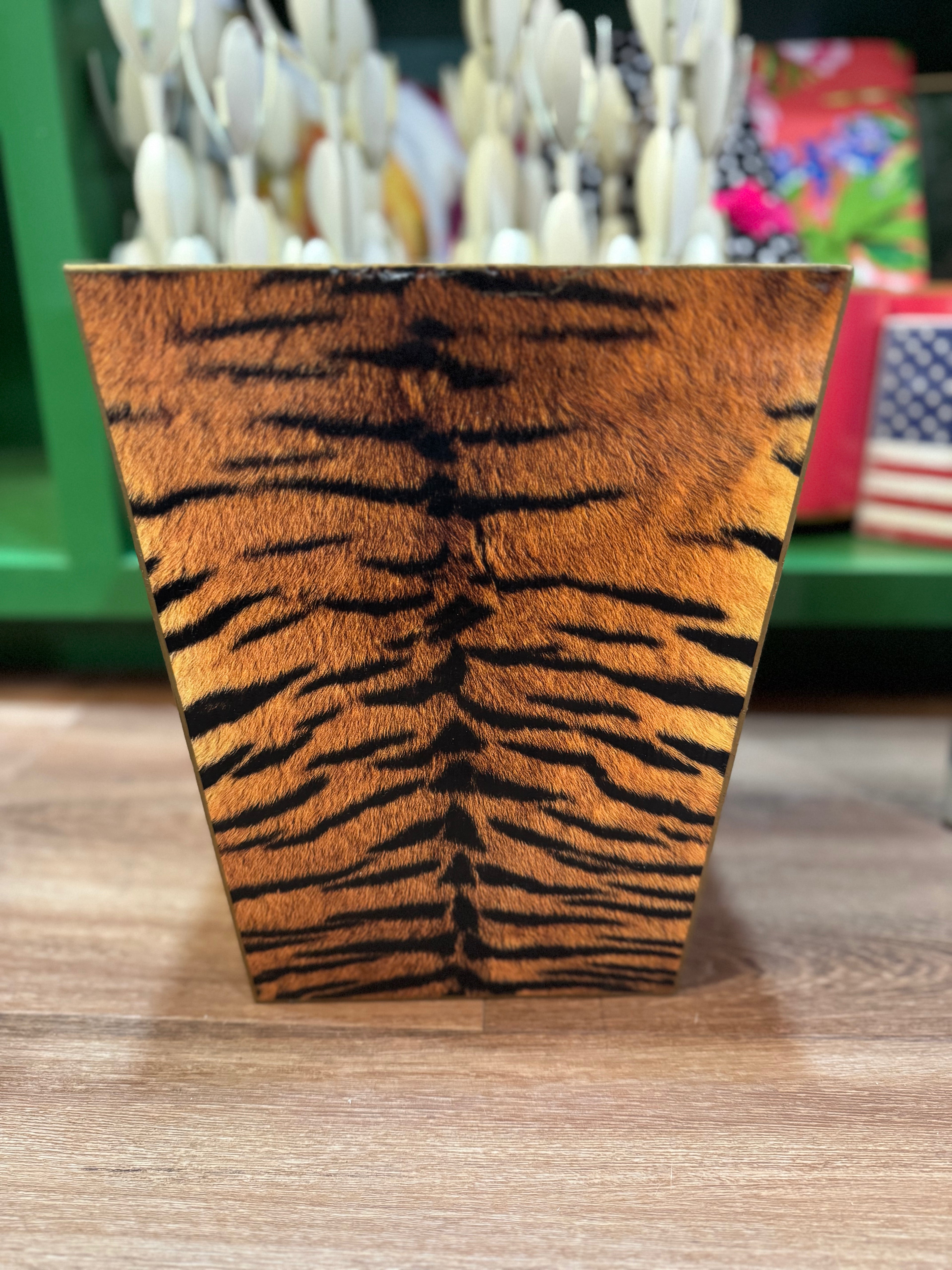 Tiger Print Laura Park Pot