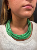 Green Rope Necklace