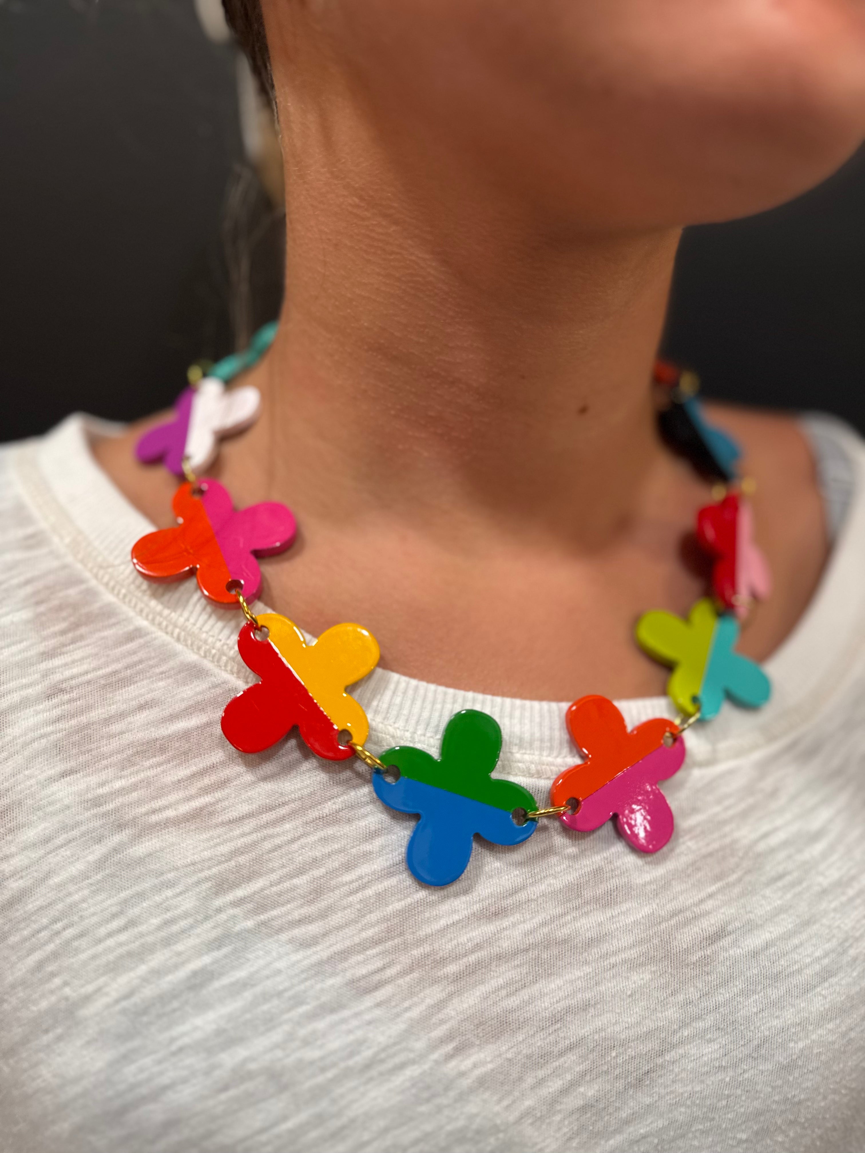Accessory Jane Multi Color Clover