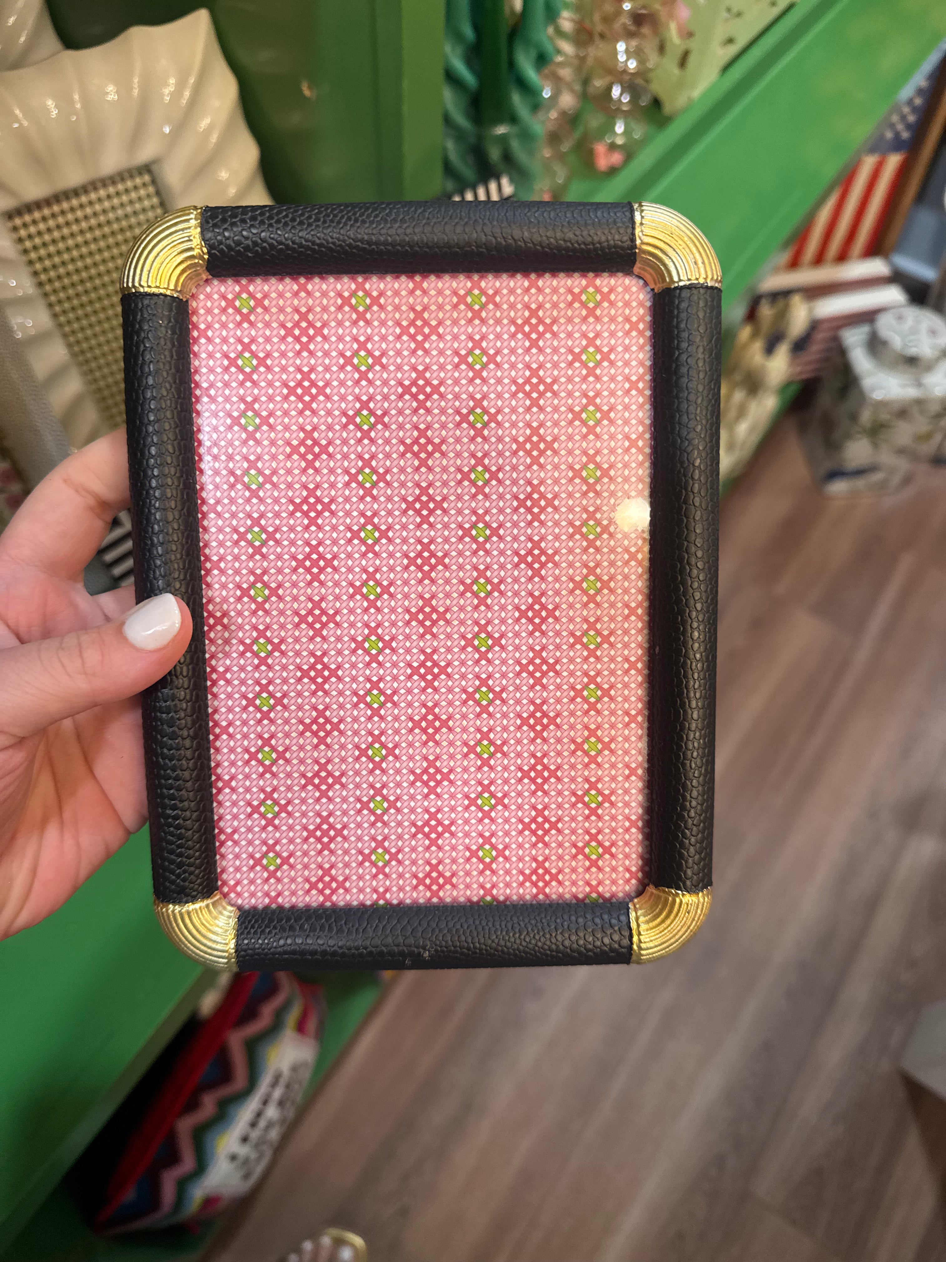 Black and Gold Picture Frame