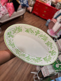 Green and White Bowl