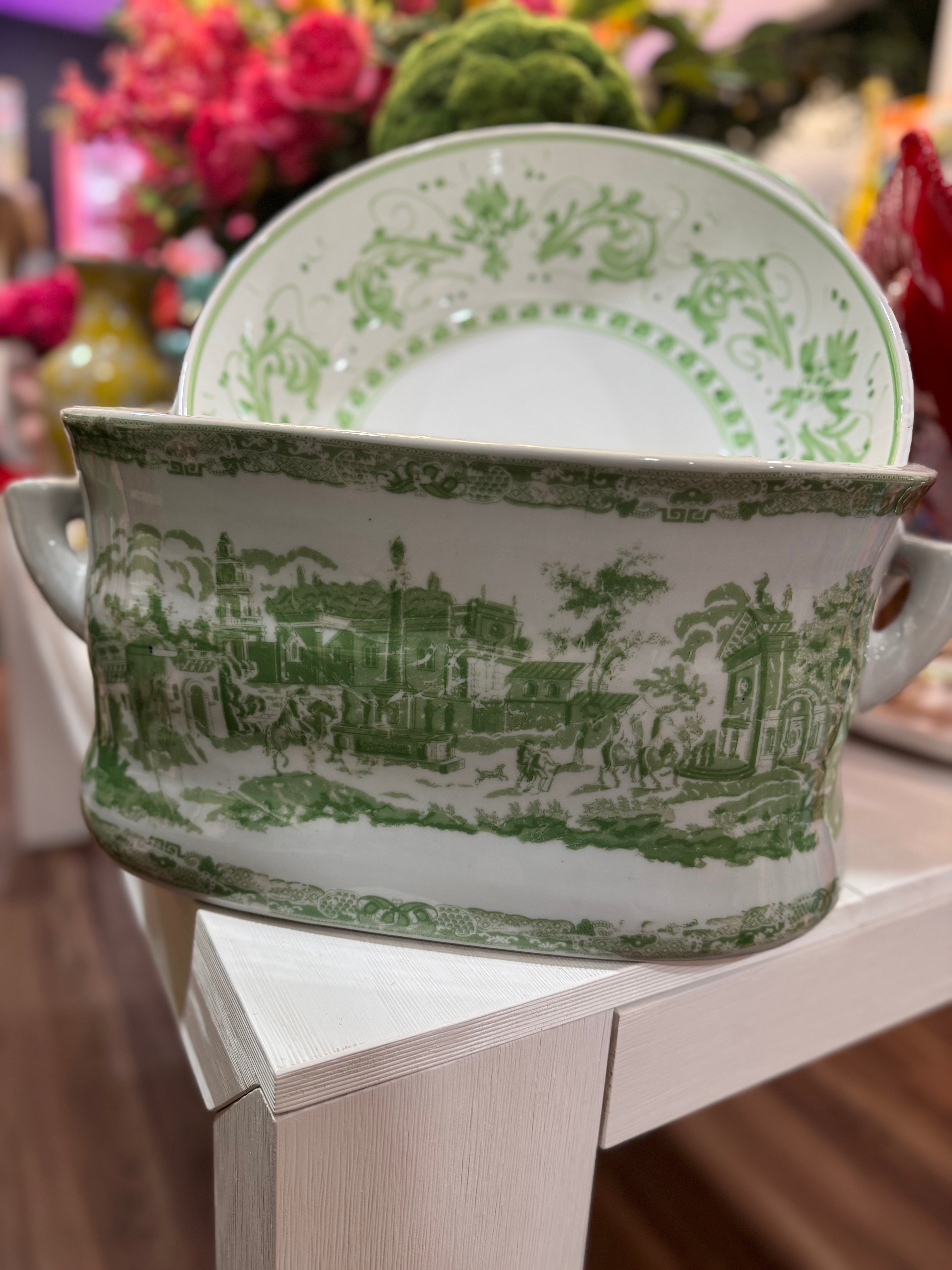 Large Green Pot