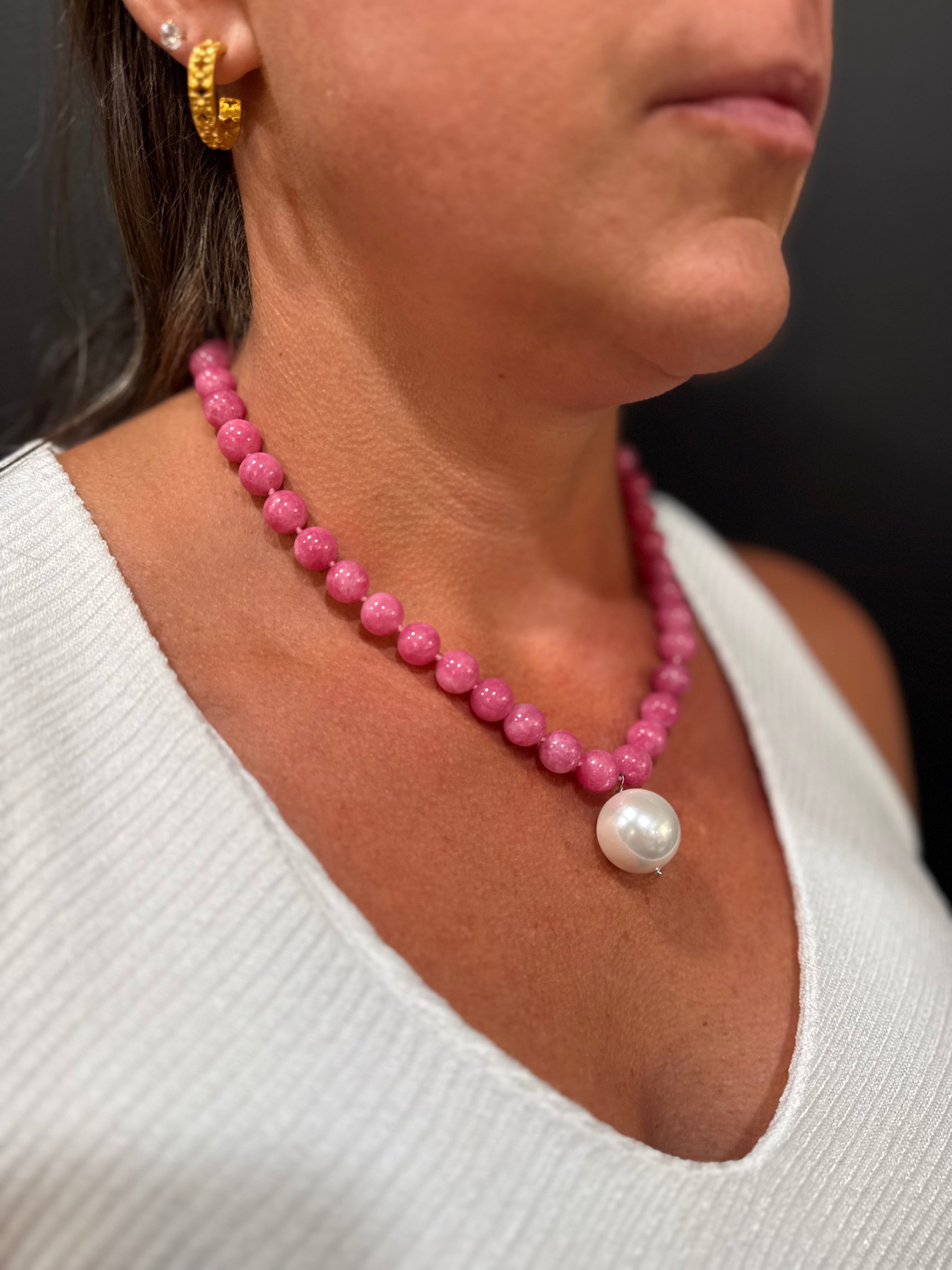 Studio G Pink Bead Single Pearl