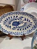 Blue and White Platter