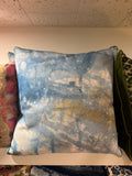 Blue Abstract Pillow Set