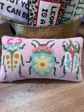 Beetle Needle Point Pillow