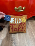Small Hello Fall Pillow