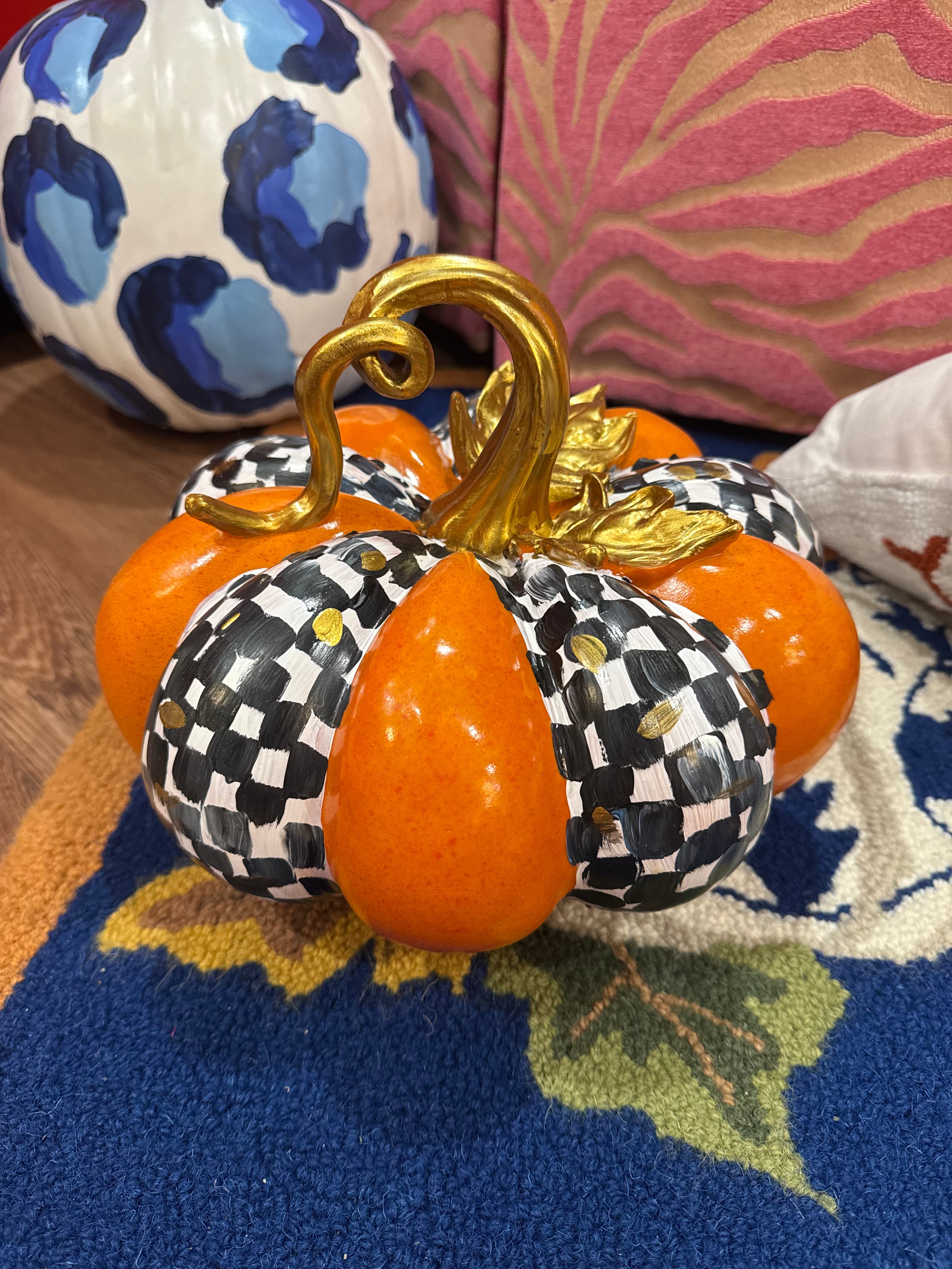 Checkered Pumpkin