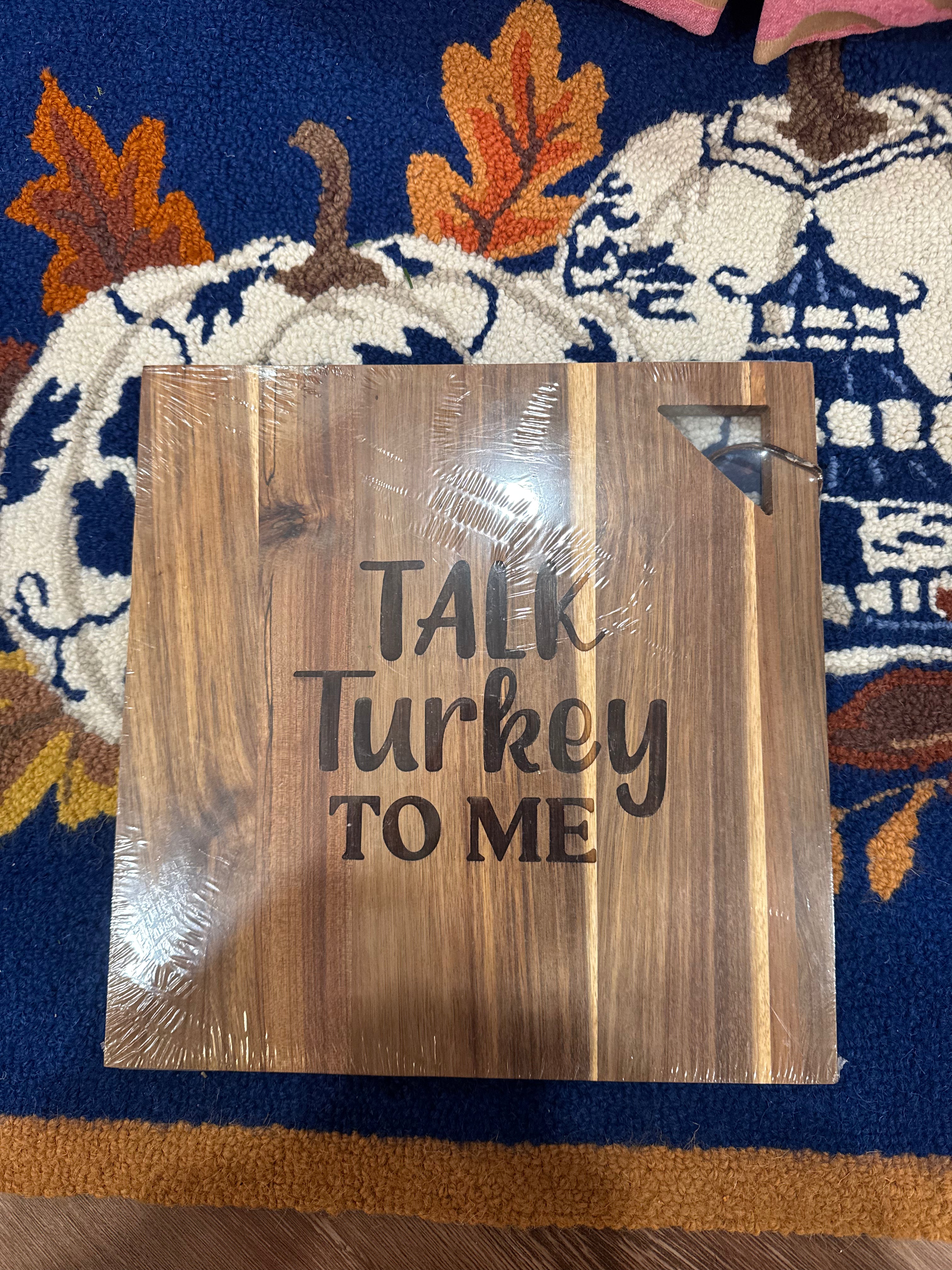 "Talk Turkey to Me" board