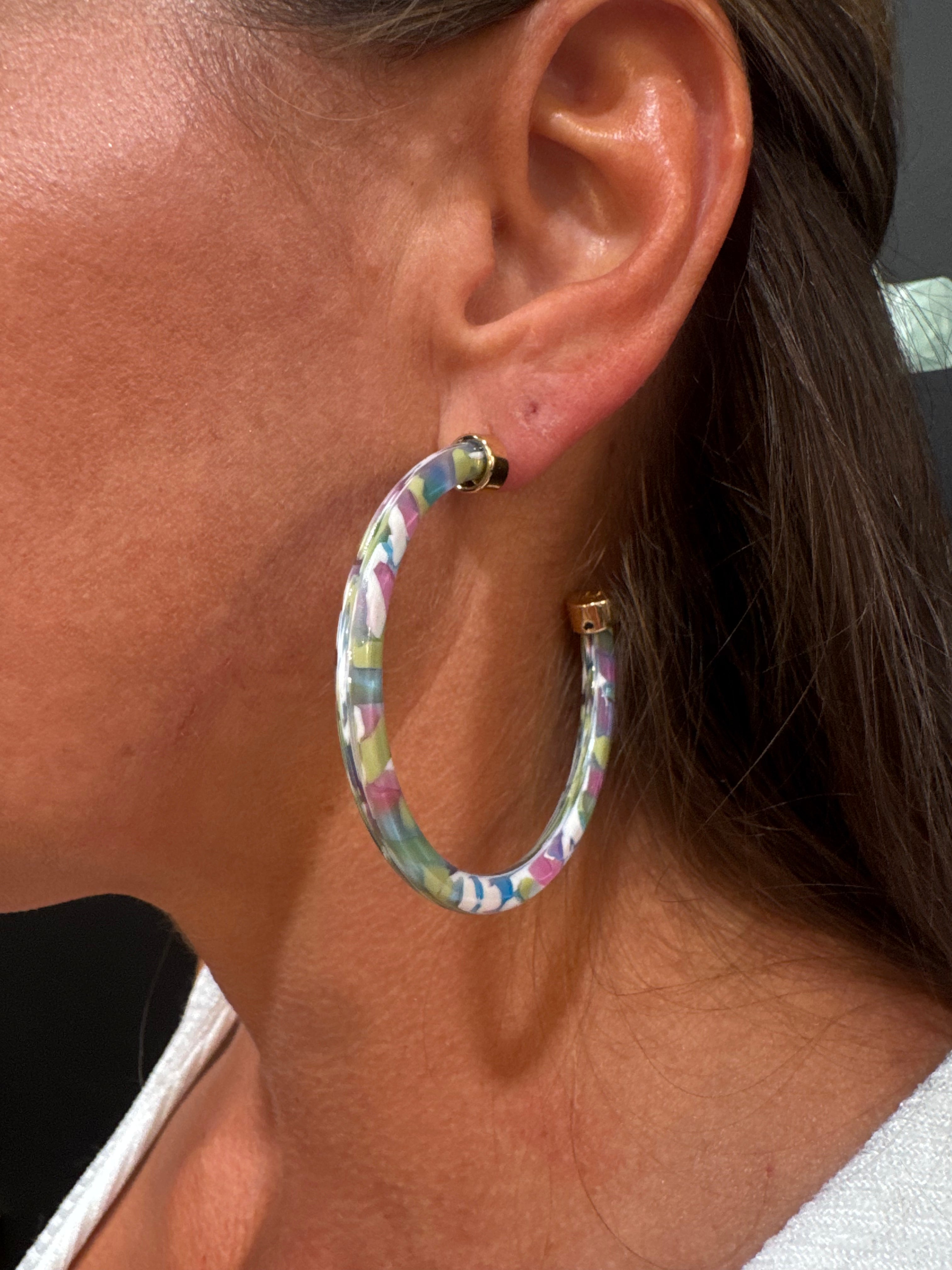 Pastel Multi Hoo Hoops