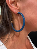 Navy Blue Hoo Hoops