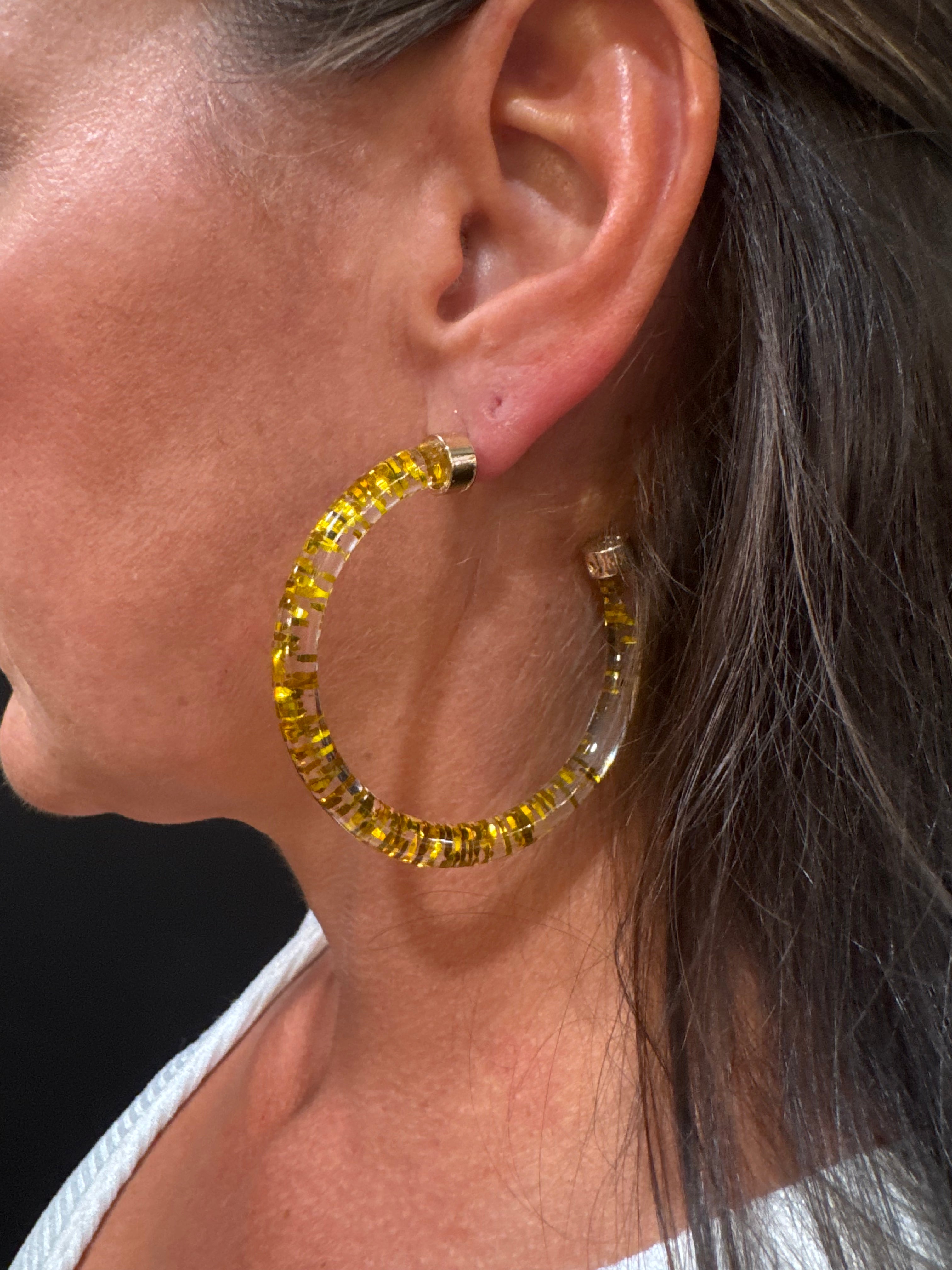 Gold Sparkle Hoo Hoop