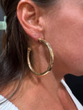 Gold Hoo Hoops