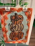 Happy Fall Garden Flag