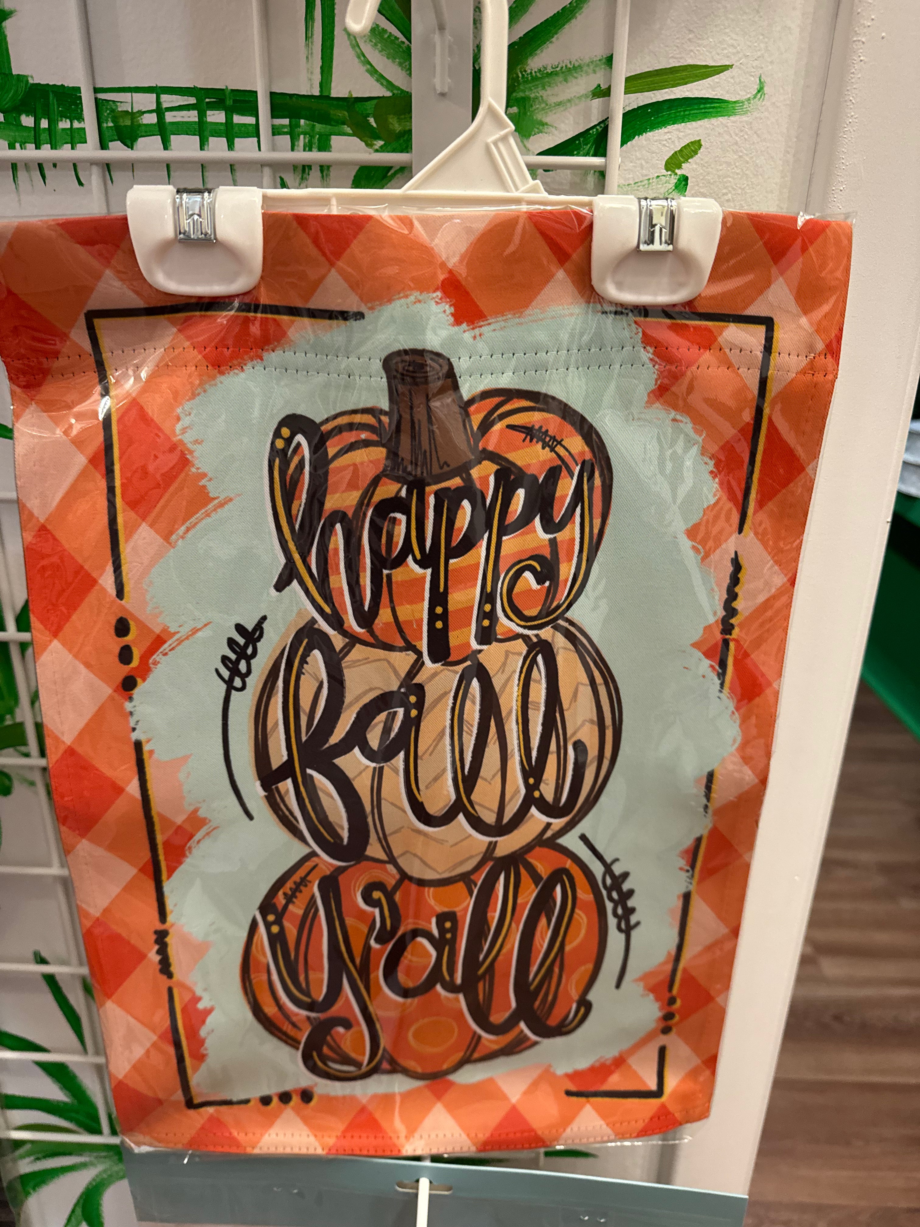 Happy Fall Garden Flag