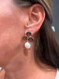 Julie Ryan Purple Drop Earrings