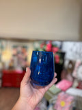 Blue Wine Glass