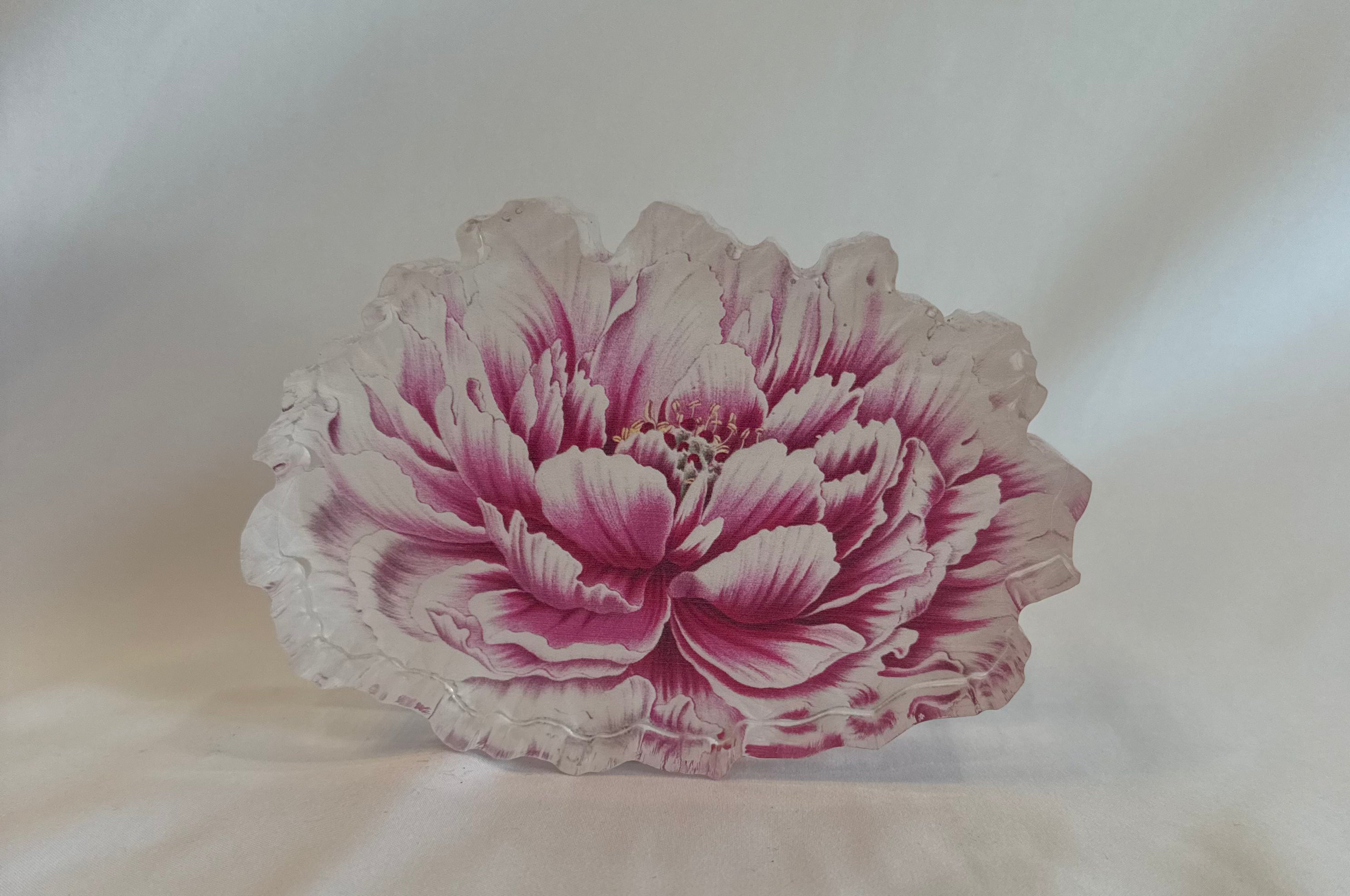 Pink Peony Acrylic